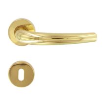 Maniglia Torino 160p C/bocchetta Oro Lucido