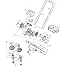 Kit De Ruedas Originales Stiga Swp 355 - 118805692/0