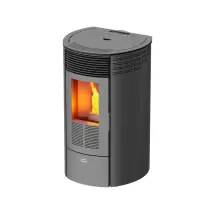 Stufa A Pellet Canadian Stove "columbia 8" Grigio 6,3 Kw