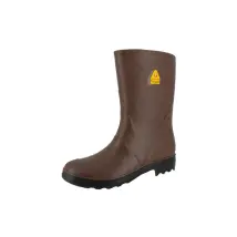 Bottes Courtes Caoutchouc Nitrile Antistatiques Src Marron 24 Cm 39-46 - 41