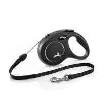 Flexi – Retractable Dog Leash – 3m, 5m, 8m Cord Lengths – Available in Black, Blue, Red