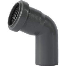 OSTENDORF – 171130 – Curva PP D.40 67° – 40 mm, 67° – Raccord d'évacuation PVC