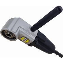 Connettore angolare Famag 90° – Trascinatore angolare in alluminio – Punte da 1/4' – Coppia massima 50Nm – Velocità 2000 giri/min