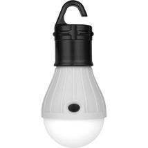 46058 Led (monocolore) Luce Da Campeggio 20 Lm A Batteria 76 G Bianco, Nero - Calima