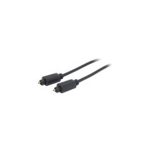 Digital Audio Cavo Di Collegamento Kash Toslink [1x Spina Toslink (odt) - 1x Spina Toslink (odt)] 2 M Nero
