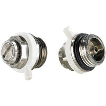 Durovent Automatischer Heizkörperentlüfter 2er-Set 1/2" Anschluss max. 100 °C max. 8,5 bar bis zu 20 % Heizkostenersparnis