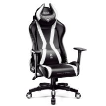 X-horn 2.0 Gaming Stuhl Computerstuhl Ergonomischer Bürostuhl Gamer Chair Schreibtischstuhl Schwarz-weiß: King Size - Diablo