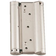 Groom – Pack of 2 Heavy-Duty Cabinet Hinges – 180° Opening – Steel – Max Load 100 kg – Self-Lubricating Bushings