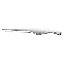 Global – GS-107 Plating Tweezers – Cromova18 Steel – Kitchen Tool for Food Plating and Cooking