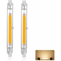 Lampadina Led R7s, 118 Mm, 20 W, Dimmerabile, Bianco Caldo 3000 K, 3000 Lm, Lineare, Sostituisce La Lampadina Alogena J118 Da 300 W, Illuminazione A 