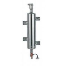Separador hidráulico 1" - DN25 - Acero inoxidable 304 - Temperatura máxima 100oC - Presión máxima 10 Bar