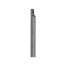 Stangen für Tortreibriegel 16 x 2500 mm – beidseitig gelocht – verzinkt – Stahl