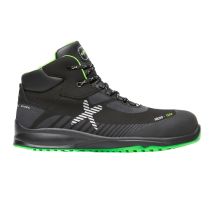 Exena - Chaussures De Sécurité Montantes Fury S3 Esd Src - 45 (eu) - Vert / Noir