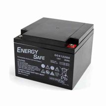 Energy Safe - Batería Pb Agm Vrla Serie 12 V 26 Ah C20 (fm5)