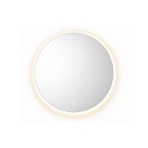 Runder Led-spiegel – 80 X 80 Cm – Led-hintergrundbeleuchtung – Aurelia