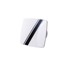 Awenta – Window Extractor Fan 100mm – 5W – 75 m³/h Airflow – 1900 RPM – IPX4 – White ABS Plastic