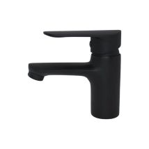 Grifo lavabo monomando negro BURCEI – Caudal 6 l/min – Garantía 3 años – Diseño moderno y funcional