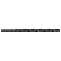 Broca laminada DIN 338 1 mm – Acero HSS DMO 5 – Acabado nitrito negro – Ángulo de corte 118°