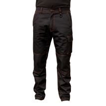 Striker - Pantalon De Travail Multi-poches Noir - Résistant Confortable - Taille S
