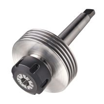 Porte-outil Cm3 / Er32 Avec Bague De Refroidissement En Aluminium De 75 Mm Pour Le Fluoperçage Thermdrill Thmc3er32