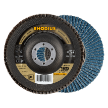 Rhodius - Lsz F1, 10 Stück, 180 Mm, Korn 80, Fächerschleifscheibe