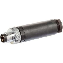M8 Stecker gerade selbstanschließbar Schraubklemme – 3-pol – 0,14...0,5mm² – Elektroinstallationen & Smart Home