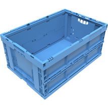 Caja Plegable De Polipropileno Capacidad 54 L Sin Tapa