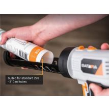 Batavia - Caulking Gun With Led Light 6v Aa Batteries Maxxpush Bat7064347