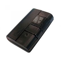 Tibelec – Atenuador de pie plástico negro 500W – 28mm alto, 65mm ancho, 100mm largo