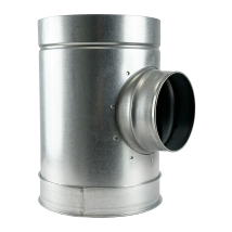 Té Souche Insonorisé En Acier Galvanisé, Isolation 25 Mm, D 630 Mm S&p (unelvent) 866636