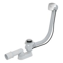 Alcaplast - Alcadrain Sistemi Di Scarico - Set Di Scarico E Troppopieno Per Vasca Da Bagno, Lunghezza 1200 Mm, Cromo A51cr-120
