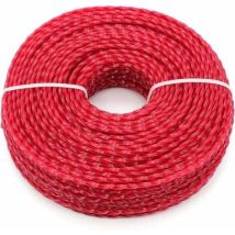 Universelle Kantenschneideleine, 3,0 Mm Nylon-trimmerleine, Hochleistungs-nylon-freischneiderleine Für Garten- Und Rasenmäherköpfe (gedreht, 3 Mm X 15