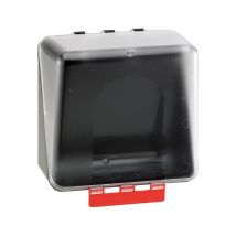 Gebra – Scatola SecuBox Midi in plastica ABS – Apertura brevettata – Montaggio a parete incluso