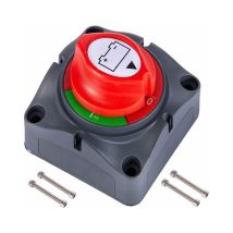 Batterietrennschalter 12 V – 48 V Batterietrennschalter, Wasserdichter Batterietrennschalter 275 A Batterietrennschalter Für Autos, Boote, Fahrzeuge
