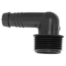 Global Network - Codo Adaptador 16mm A 34 Accesorio Que Permite Un Facil Ensamblaje De Los Sistemas De Riego Para Unir Tuberia De 16mm A Salida De34 