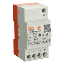 Obo Bettermann Scaricatore Di Sovratensione V10 Compact 2.0 255v, 5093381