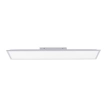 Plafoniera Led Rettangolare 119,5cm 16w Argento Paul Neuhaus