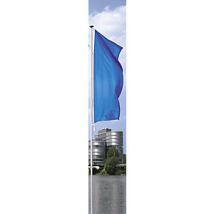 Asta para banderas de aluminio anodizado 8 m – Diámetro 100 mm – Soporte incluido – Resistente a la intemperie