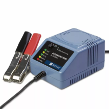 H-Tronic Bleiakku-Ladegerät 2/6/12V – Akkutestfunktion, Kurzschluss- und Verpolungsschutz – 2242217