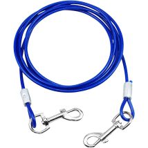 Hundeleine Für Hunde Bis 80 Kg, 3 Meter, Führleine Für Kleine, Mittlere Und Große Hunderassen (blau)