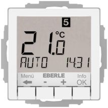 Eberle Ute 4800 Thermostat Blanc Encastré Précis