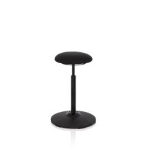 Stehhocker / Stehhilfe Balance Sit Stoff Schwarz Hjh Office