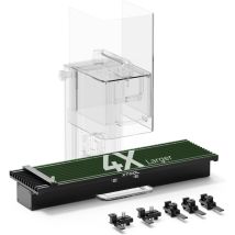 Xtool Extension De Glissière Pour F1 Et F2, Zone De Travail Étendue Jusqu’à 115 X 400 Mm, Accessoire Pour Gravure Et Découpe Laser Sur Formats Longs