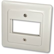 Lindy Weiße Wanddose, Uacc-el Patchkabel 15m, 60545