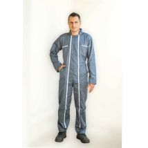 74532-coverguard] Combinaison De Travail 2 Zips Coverguard Factory Taille M 44/46 Grise