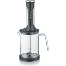 Graef Akku-milchaufschäumer Ms202eu 300 Ml Glas Schwarz