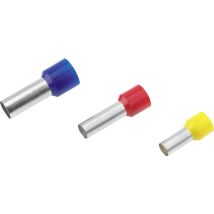 Cimco 187024 Capocorda 10 Mm² Parzialmente Isolato Rosso 100 Pz.