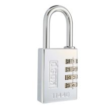 Lucchetto a Combinazione Marina KASP – 40 mm – Corpo in ottone massiccio – Grillo in acciaio inossidabile