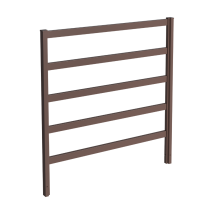 Treillis Timea Marron – Support Plantes Grimpantes En Acier Galvanisé