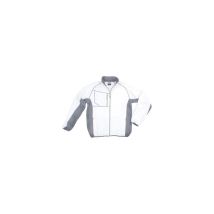 Excess Professional Workwear - Chaqueta Campo, Talla M, Blanco/gris
